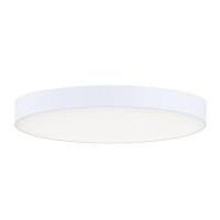 Trim-15W 1 Led Flush Mount-7 Inches Wide By 0.75 Inches High-White Finish