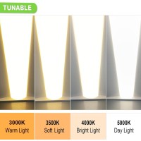 Cortelco 2X4 Led Troffer Center Basket Panel Color Tunable 3000K3500K4000K5000K Watt Adjustable 25W30W35W40W50Wup To 7