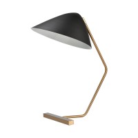 Vance Table Lamp In Brass And Black