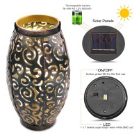 Solar Lights Outdoor Hanging Solar Lanterns Led Table Solar Lights For Patio Garden Courtyard Porch Courtyard Pathway Decorative (1 Pack)