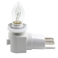 Twdrtdd Plug In Night Light Adjustable E12 Base Socket Night Light With Onoff Switch For Making Decorative Night Lights White