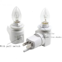 Twdrtdd Plug In Night Light Adjustable E12 Base Socket Night Light With Onoff Switch For Making Decorative Night Lights White