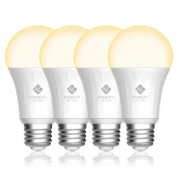 Etekcity Esl100 Smart Light Bulb Works With Alexa, Google Home And Ifttt, 4 Count (Pack Of 1), 9W (60W Equivalent), 806Lm, 2700K, No Hub Required, 4 Pack