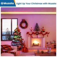 Muzata 5Pack 3.3Ft/1M Led Channel With Spotless Lighting Effect Frosted Diffuser Cover 17Mm Super Wide Aluminum Profile Track For Waterproof Led Strip And Under Cabinet Christmas Decor U116