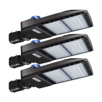 Ledmo 200 Watt Led Parking Lot Light 26 000 Lumen 5000K Bright White Slip Fit With Photocell Brown Housing