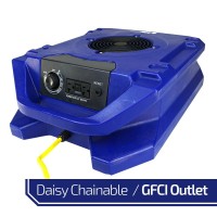 The OdorStop OS1400 is a heavy duty low profile air mover It is designed for air moving carpet drying water damage restoration and ventilation It has an energy efficient thermally protected motor a GFCI outlet that allows for daisy chaining of up to 10 un