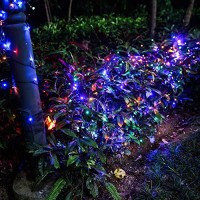 Indoor Christmas Tree Lights - 25M/82Ft 220 Led 8 Modes End-To-End Extendable Plug In Outdoor Waterproof Fairy String Light For Xmas/Wedding/Room/Patio/Home/Inside/Outside Decorations - Multi Color