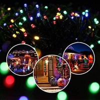 Solar Christmas Lights, 72Ft 200 Led Solar String Lights With 8 Modes, Waterproof Outdoor Christmas String Lights For Patio, Garden, Party, Fence, Tree, Holiday, Christmas Decorations (Multicolor)