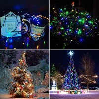 Solar Christmas Lights, 72Ft 200 Led Solar String Lights With 8 Modes, Waterproof Outdoor Christmas String Lights For Patio, Garden, Party, Fence, Tree, Holiday, Christmas Decorations (Multicolor)