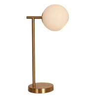 Warehouse Of Tiffany W724R19 Saruna Polished Brass 1-Light Table Lamp