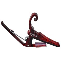 Kyser Quick-Change Guitar Capo For Classical Guitars, Rosewood, Kgcrw