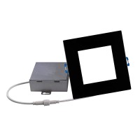 The DLE6 Edge Lit 6inch Square LED Downlight creates an attractive visual aesthetic with a low profile thats incredibly easy to install The edgelit technology uses a reflective light guide panel that disperses light through a diffused lens making it a pra