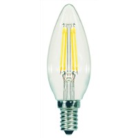 Satco S9960 5.5W Ctc/Led/27K/Cl/120V 6-Pack