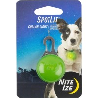 2023 Nite Ize Spotlit Collar Light, Lime Plastic, Map: $7.64