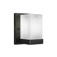 Nouvelle Wall Sconce Shown In Espresso Finish With 4 White Muslin Glass