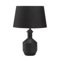 Nikki Chu Home Black Base Table Lamp