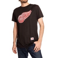 Nhl Mens Loose Fit Performance Rashguard Wicking Short Sleeve Shirt (Detroit Red Wings, Xx-Large)