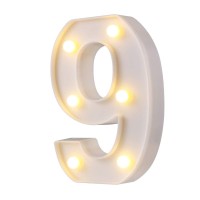 Led Marquee Letter Lights, 26 Alphabet Light Up Letters Sign Perfect For Night Light Wedding Birthday Party Home Bar Decoration Christmas Lamp(White,A)