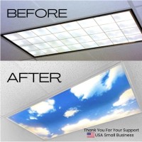 ShadeMAGIC magnetic light filters for ceiling lights classroomThese cloud light covers were designed as classroom light filters for florescent lights covers for ceiling lights classroom office business or hospitals Whether your a elementary teacher or den