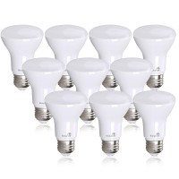 Bioluz Led 10 Pack Br20 Led Bulb 6W=50W 3000K Soft White 90 Cri Dimmable Ul-Listed Cec Title 20 Compliant 540 Lumen Outdoor/Indoor Flood Light (Pack Of 10)