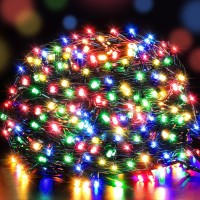 300 Led Christmas String Lights, 108Ft Christmas Lights - Ul Certified Outdoor & Indoor Fairy Lights Christmas Tree Decor, Patio, Garden, Party, Wedding, Halloween, Holiday Decoration