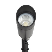 J.Lumi Gbs9815 Led Outdoor Spotlight With Stake, 15W Ac 120V, 5000K Daylight, 60-Degree Beam, Spotlight For Flag, 4-Ft Corded Plug, Not Dimmable