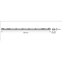 Ledvance Submarine Led Wet Room Light, Light For Outdoor Use, Cool White, 1565 Mm X 115.0 Mm X 86.0 Mm, With 2 X Interchangeable Led Tubes, 1.5 M Length