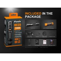 Fenix Uc35 V2.0 Rechargeable Flashlight