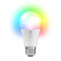 Ge Led+ Color Changing Led Light Bulbs With Remote, 9.5W, No App Or Wi-Fi Required, A19 (1 Pack)