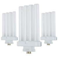 Fluorescent Light Tube, Fml27 4 Pin Base Light Bulb, 27 Watt, 6500K, Light At 1500 Lumens, Laborate Lighting (3)