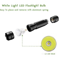 Ultra Bright L2 Led Bulb 2000 Lumen Dropin P60 Design Module Single Mode Flashlight Repair Replacement Led Bulb For C2 G2 Z2 6P