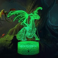 3D visual creative lamp is Widely used in various environment decorations improve environmental artistic tasteshowing warm fresh fashion 3D visual impact Features 116 colors chooseRed green Blue Yellow cyan Violet White etcchoose a color you like 2 Touch 