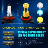 This listing features one pair 2 pieces super extremely bright high power ZS SMD 881 889 LED Fog Light Bulbs especially designed for replacing 881 889 fog light or daytime running light DRL or corner lights Specification 1 Package including 2 pieces extre