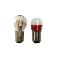 Aero-Lites.Com #94 Miniature Bulb Led Replacement | Light Color: Red | 12/14Vdc | Dimmable | Replaces #94, Ms15584-2, 1004, 1142, 1152, 1156Dc, 1076, 1076If, 1176, 1376, 2057, 1142 (Red)