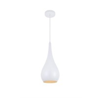 Nora 1 Light White Pendant