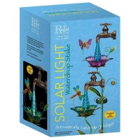 Regal Art & Gift Waterdrop Solar Stake - Butterfly