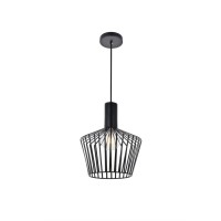 Ronnie 1 Light Black Pendant