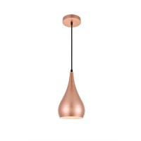 Nora 1 Light Honey Gold Pendant