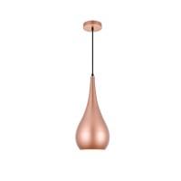 Nora 1 Light Honey Gold Pendant