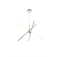 Sonya 3 Light Polished Nickel Pendant