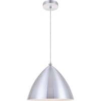 Kenneth 1 Light Burnished Nickel Pendant