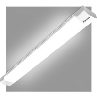 Airand Led Shop Lights For Garage 4Ft With Plug, Utility Waterproof Linkable Led Tube Light 5000K Under Cabinet Lighting,3600 Lm Led Ceiling And Closet Light 36W, Corded Electric With On/Off Switch