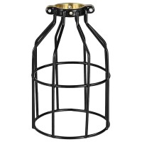 DescriptionDo not let your bulbs stand alone It is fragile and unsafe Guard it with this bulb cage With this bulb cover your bulb will have a brandnew classy look in your room It will help your bulbs from wind damage Most important of all it is more safet