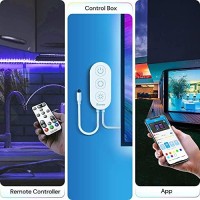 Govee 16.4Ft Color Changing Led Strip Lights, Bluetooth Led Lights With App Control, Remote, Control Box, 64 Scenes And Music Sync Lights For Bedroom, Room, Kitchen, Party