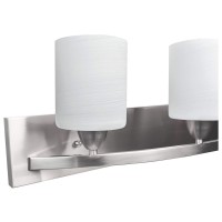 Nuk3Y Modern Bathroom Vanity Light Fixture With 4 Light Globe Brushed Nickel (Satin Nickel, 4 Lights)