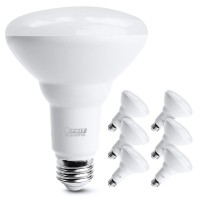 Feit Electric Led Br30 Light Bulbs, 65W Equivalent, Dimmable, 10 Year Life, 650 Lumens, 5000K Daylight, E26 Base Recessed Can Light Bulbs, Flood Light Bulbs, Damp Rated, 6 Pack, Br30Dm/850/10Kled/6