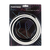 Phanteks Neon Digital-Rgb Led Strip M1 (Ph-Neledkt_M1) - 1X 1-Meter Smooth Lighting Strip, Full-Color Range, Flexible Mounting