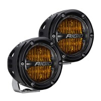 Rigid Industries 36111 360SERIES 4 INCH SAE J583 FOG LIGHT SELECTIVE YELLOW PAIR