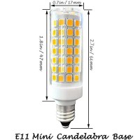 E11 Led Bulb 100W Equivalent Dimmable,Warm White Pack Of 2