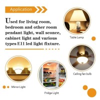 E11 Led Bulb 100W Equivalent Dimmable,Warm White Pack Of 2